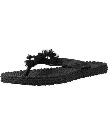 ILSE JACOBSEN CHANCLAS CHEERFUL18F COLOR NEGRO 001