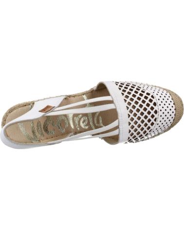 VIDORRETA ALPARGATAS MUJER MODELO 0301V COLOR  BLANCO
