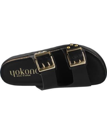 YOKONO SANDALIA PLATAFORMA TUNEZ -262 NEGRO