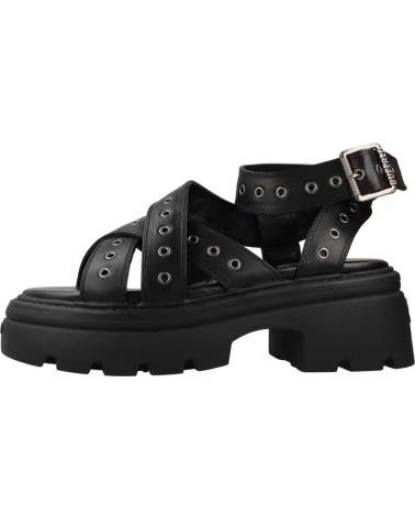 BUFFALO SANDALIAS 1602360B PLATAFORMA NEGRAS BLACK