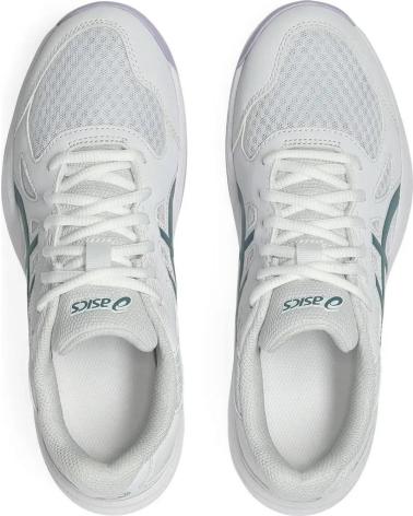 ASICS ZAPATILLAS UPCOURT 6 BLANCAS-MORADAS 100 BLANCO