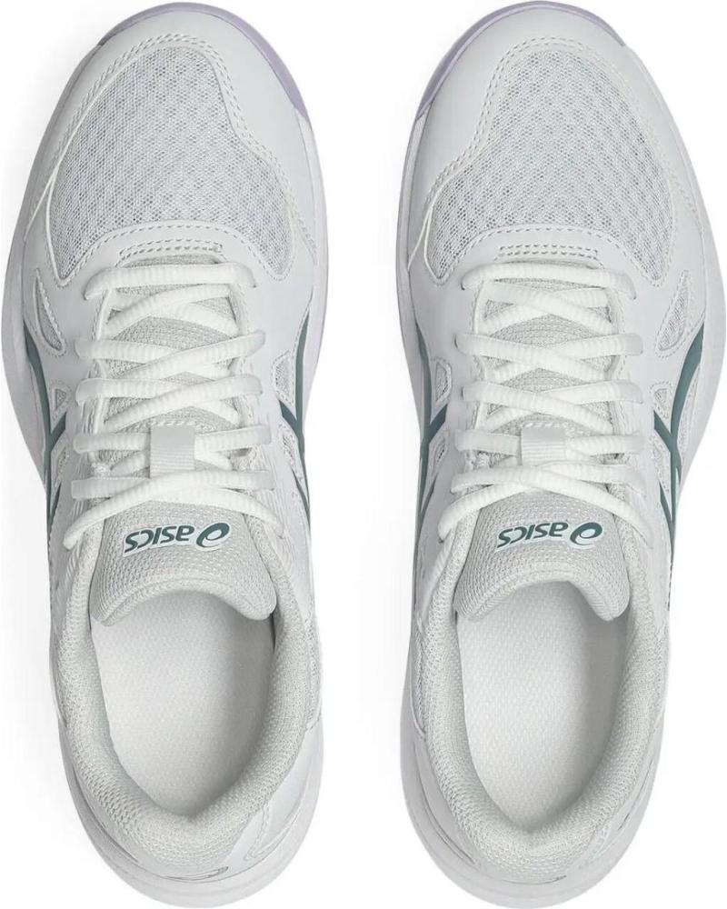 ASICS ZAPATILLAS UPCOURT 6 BLANCAS-MORADAS 100 BLANCO