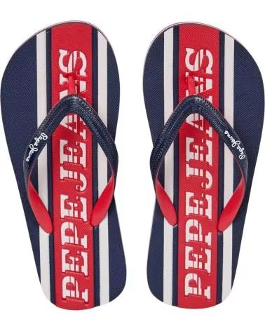 PEPE JEANS CHANCLAS NINO EN COLOR AZUL