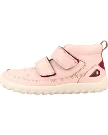 BOBUX BOTAS NINO MODELO BQ10472QRULE COLOR ROSA ROSE