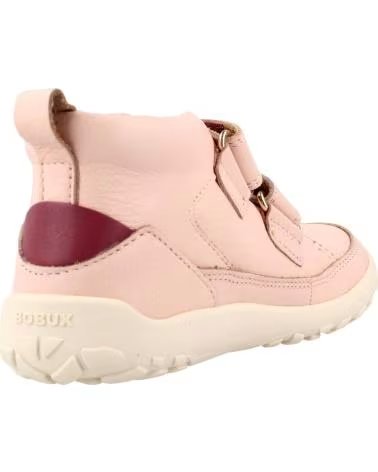 BOBUX BOTAS NINO MODELO BQ10472QRULE COLOR ROSA ROSE