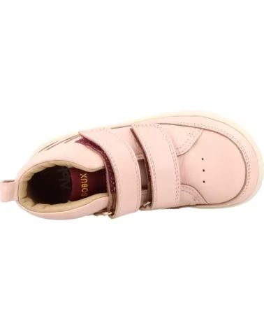 BOBUX BOTAS NINO MODELO BQ10472QRULE COLOR ROSA ROSE