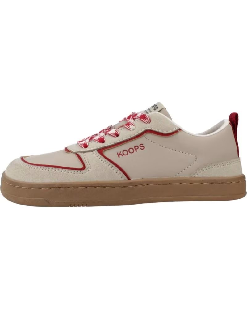 KOOPS ZAPATILLAS NINO MODELO 172494 COLOR  ROJO