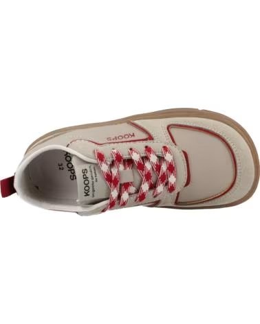 KOOPS ZAPATILLAS NINO MODELO 172494 COLOR  ROJO