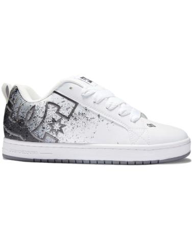 Zapatillas deporte de Hombre DC SHOES COURT GRAFFIK WHITE-PRINT WPT