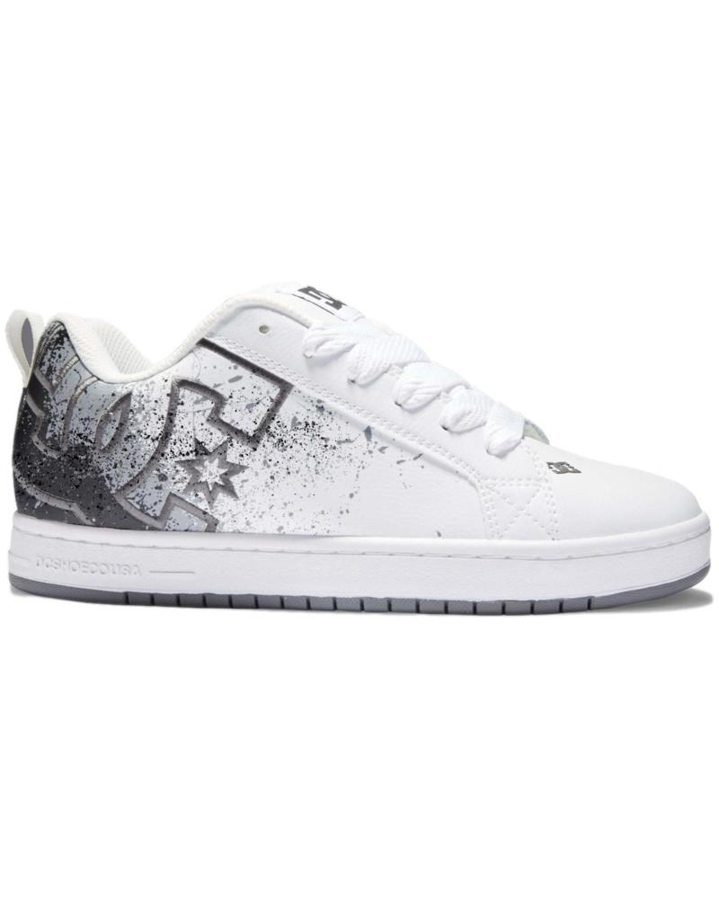 Zapatillas deporte de Hombre DC SHOES COURT GRAFFIK WHITE-PRINT WPT