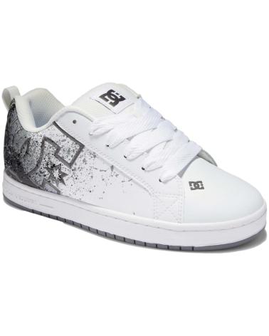 Zapatillas deporte de Hombre DC SHOES COURT GRAFFIK WHITE-PRINT WPT
