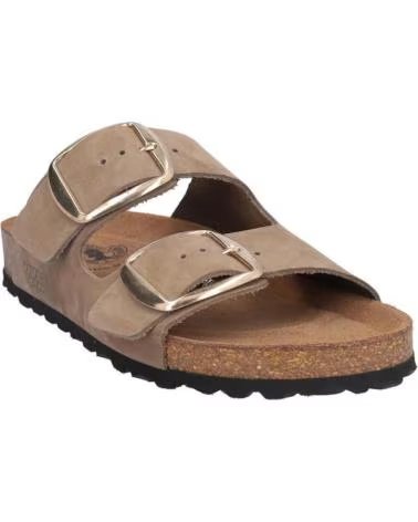 CORONEL TAPIOCCA SANDALIAS DE MUJER CT463-26 NOBUCK KAKINOBUCK KAKI