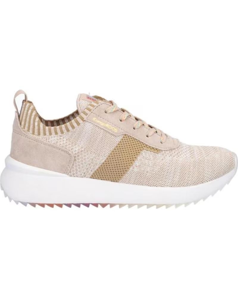 KANGAROOS DEPORTIVAS DE MUJER K057-7 TEXTIL BEIGETEXTIL BEIGE