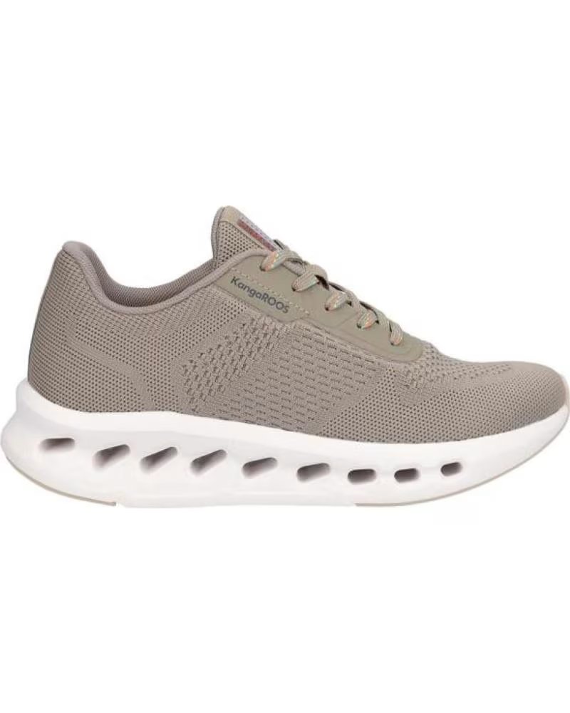 KANGAROOS DEPORTIVAS DE MUJER K056-6 TEXTIL KAKITEXTIL KAKI