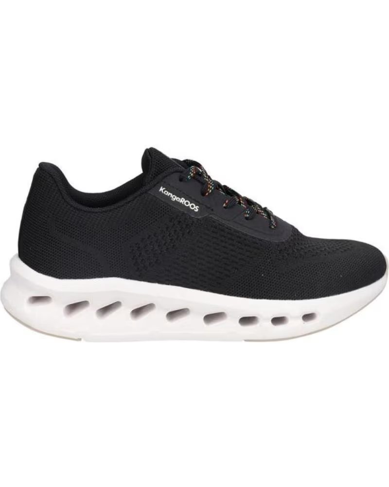 KANGAROOS DEPORTIVAS DE MUJER K056-1 TEXTIL NEGROTEXTIL NEGRO