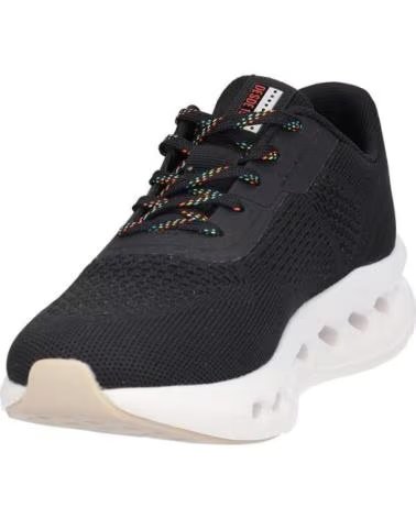 KANGAROOS DEPORTIVAS DE MUJER K056-1 TEXTIL NEGROTEXTIL NEGRO