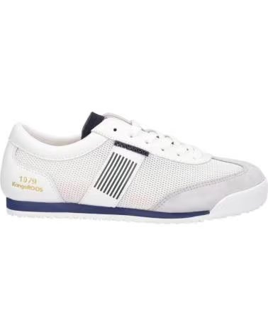 KANGAROOS DEPORTIVAS DE MUJER K041-2 PIEL-TEXIL BLCOPIEL-TEXIL BLCO