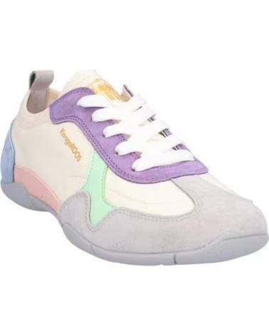 KANGAROOS DEPORTIVAS DE MUJER K040-20 CREMA MULTICOLORCREMA MULTICOLOR