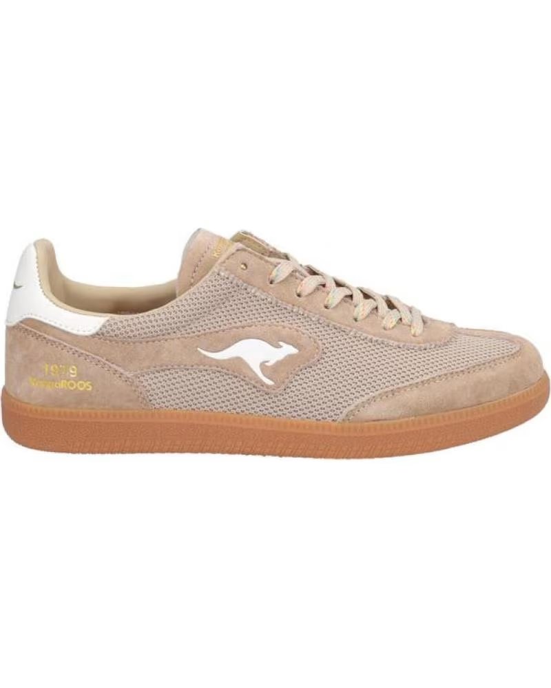 KANGAROOS DEPORTIVAS DE MUJER K037-7 BEIGE-BLANCOBEIGE-BLANCO