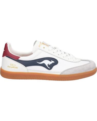 KANGAROOS DEPORTIVAS DE HOMBRE K005-25 BLCO-NEGRO-BURDEOSBLCO-NEGRO-BURDEOS