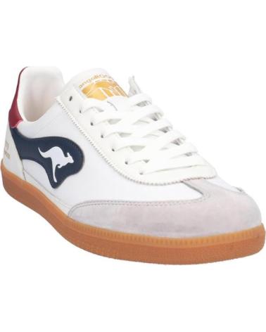 KANGAROOS DEPORTIVAS DE HOMBRE K005-25 BLCO-NEGRO-BURDEOSBLCO-NEGRO-BURDEOS