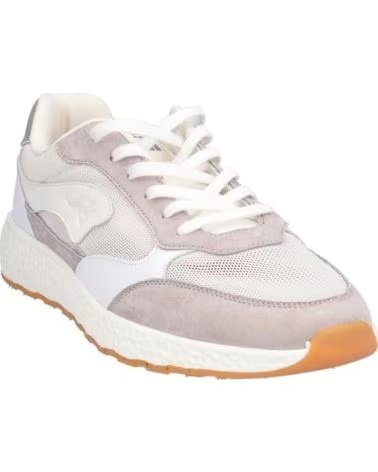 KANGAROOS DEPORTIVAS DE HOMBRE K003-2 BLANCO-GRISBLANCO-GRIS