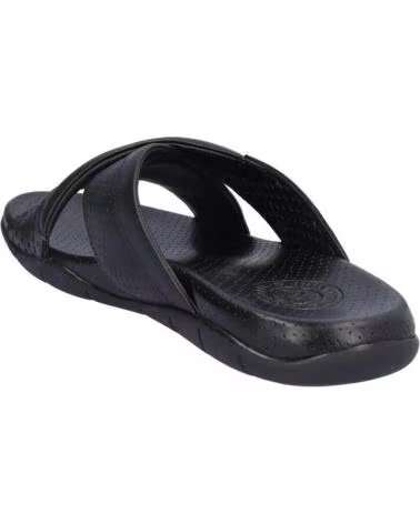 KANGAROOS SANDALIAS DE HOMBRE 1012-1 PIEL NEGROPIEL NEGRO