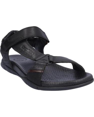 KANGAROOS SANDALIAS DE HOMBRE 1003-1 PIEL NEGROPIEL NEGRO