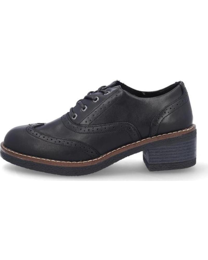 NATURE ZAPATOS DE MUJER N120-11 PIEL NEGROPIEL NEGRO