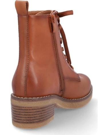 NATURE BOTINES DE MUJER N118-33 EN PIEL COLOR CAMEL CAMELPIEL