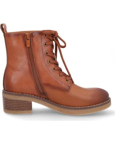 NATURE BOTINES DE MUJER N118-33 EN PIEL COLOR CAMEL CAMELPIEL