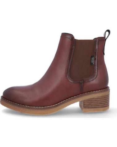 NATURE BOTINES DE MUJER N117-15 PIEL BURDEOSPIEL BURDEOS