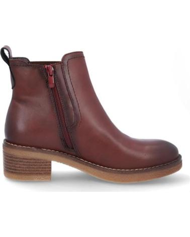 NATURE BOTINES DE MUJER N117-15 PIEL BURDEOSPIEL BURDEOS