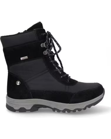 BOTINES DE MUJER CORONEL TAPIOCCA T721-1 COMBINADOS EN COLOR NEGRO COMB NEGROCOMB