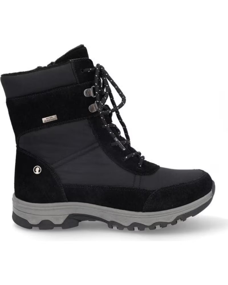 BOTINES DE MUJER CORONEL TAPIOCCA T721-1 COMBINADOS EN COLOR NEGRO COMB NEGROCOMB