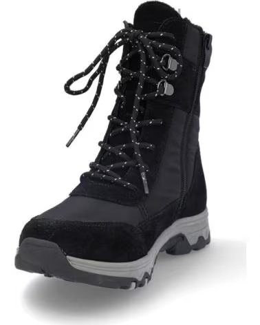 BOTINES DE MUJER CORONEL TAPIOCCA T721-1 COMBINADOS EN COLOR NEGRO COMB NEGROCOMB