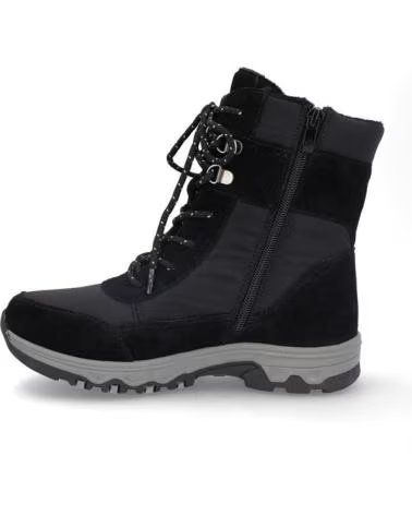 BOTINES DE MUJER CORONEL TAPIOCCA T721-1 COMBINADOS EN COLOR NEGRO COMB NEGROCOMB