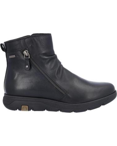 NATURE BOTINES PLANOS DE MUJER N154 EN NEGRO