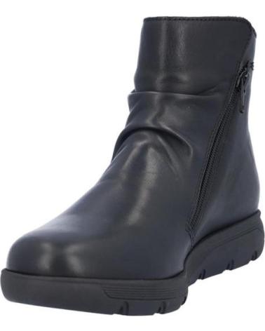 NATURE BOTINES PLANOS DE MUJER N154 EN NEGRO