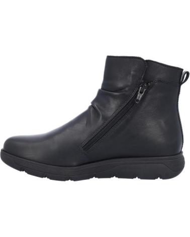 NATURE BOTINES PLANOS DE MUJER N154 EN NEGRO