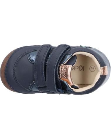 Zapatos de Niña y Niño KICKERS 894562-10 SOSTANKRO SHEEP CFM 102 MARINE METAL