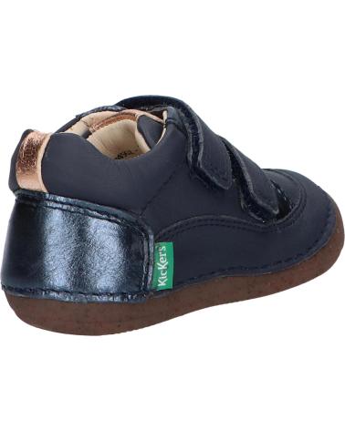 Zapatos de Niña y Niño KICKERS 894562-10 SOSTANKRO SHEEP CFM 102 MARINE METAL