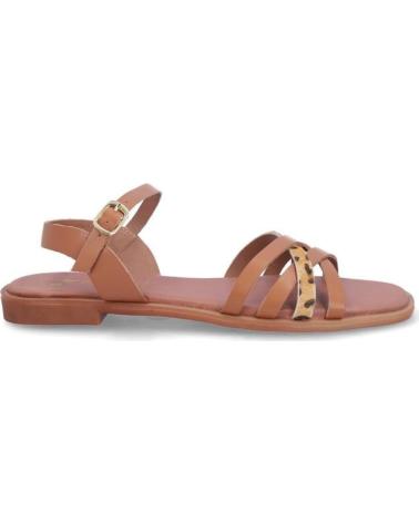 KANGAROOS SANDALIAS DE MUJER 873-33 CUERO-LEOPARDOCUERO-LEOPARDO