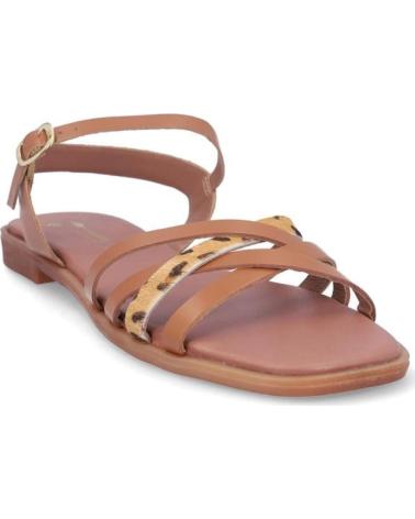 KANGAROOS SANDALIAS DE MUJER 873-33 CUERO-LEOPARDOCUERO-LEOPARDO