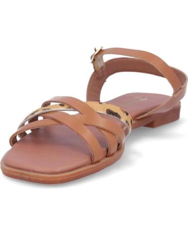 KANGAROOS SANDALIAS DE MUJER 873-33 CUERO-LEOPARDOCUERO-LEOPARDO