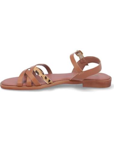 KANGAROOS SANDALIAS DE MUJER 873-33 CUERO-LEOPARDOCUERO-LEOPARDO