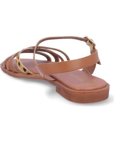 KANGAROOS SANDALIAS DE MUJER 873-33 CUERO-LEOPARDOCUERO-LEOPARDO