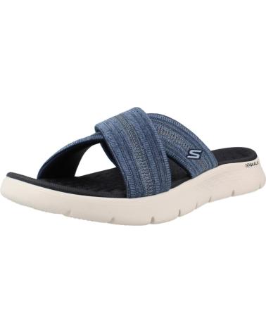 SKECHERS SANDALIAS GO WALK FLEX AZUL NVY