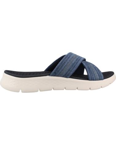 SKECHERS SANDALIAS GO WALK FLEX AZUL NVY
