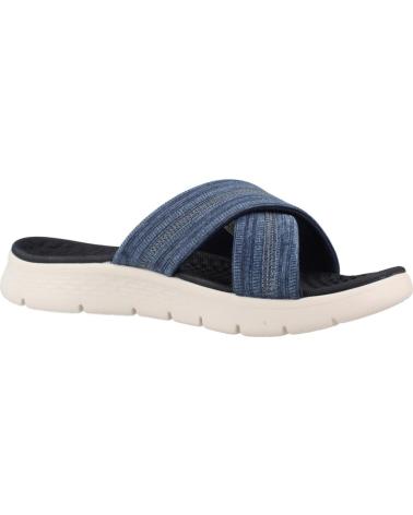 SKECHERS SANDALIAS GO WALK FLEX AZUL NVY